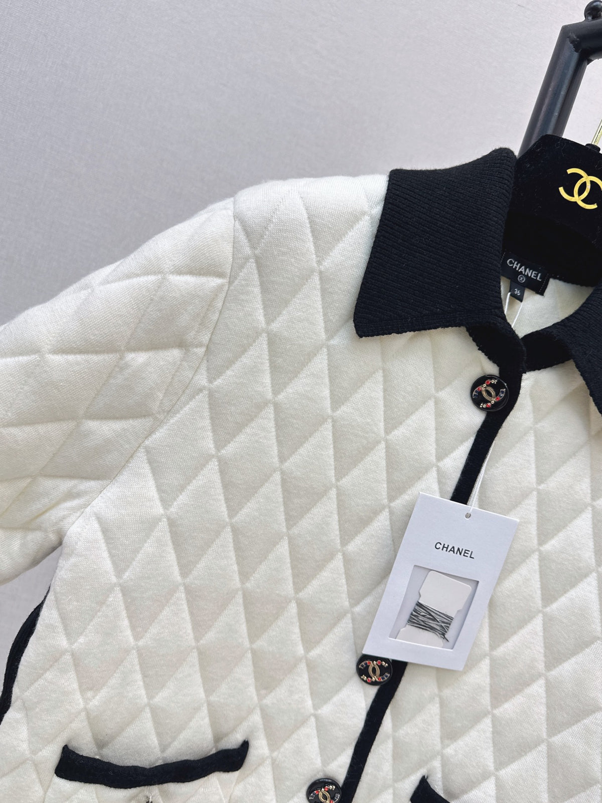 26FW New Collared Knit Jacket 🤍🖤