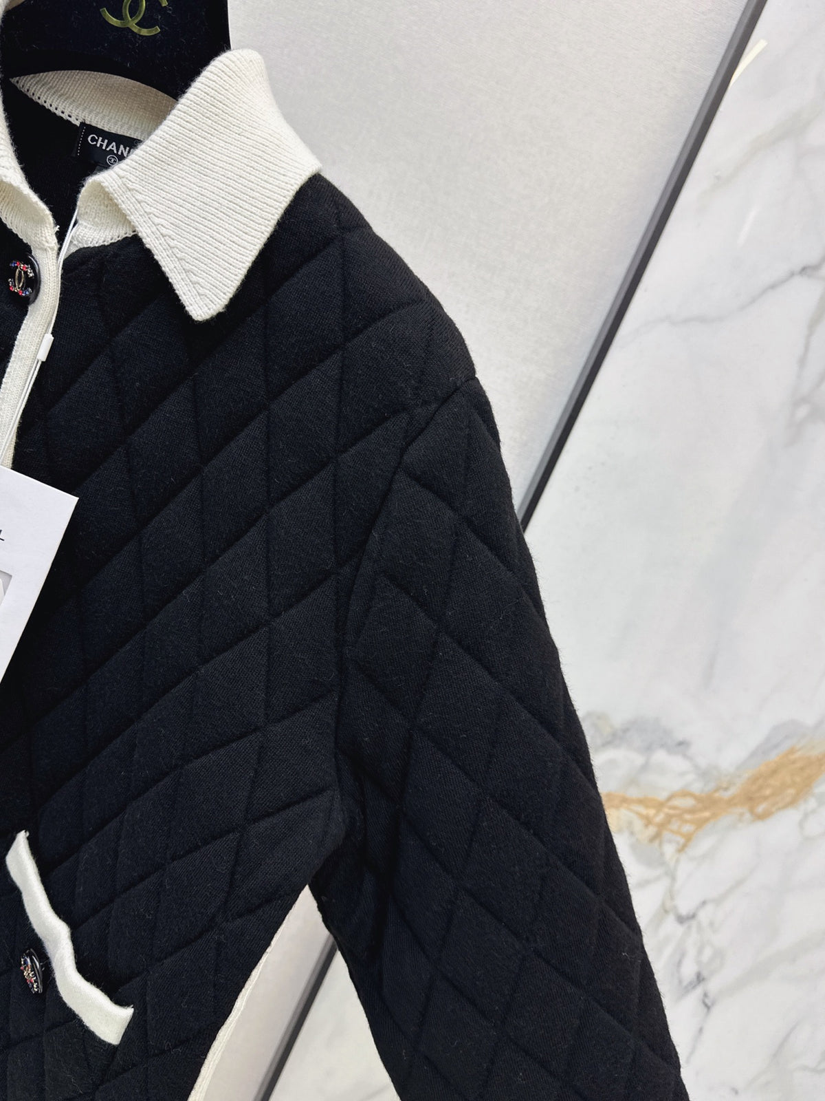 26FW New Collared Knit Jacket 🤍🖤