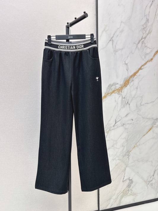 26FW New Wide-Leg Casual Trousers 🩶🖤