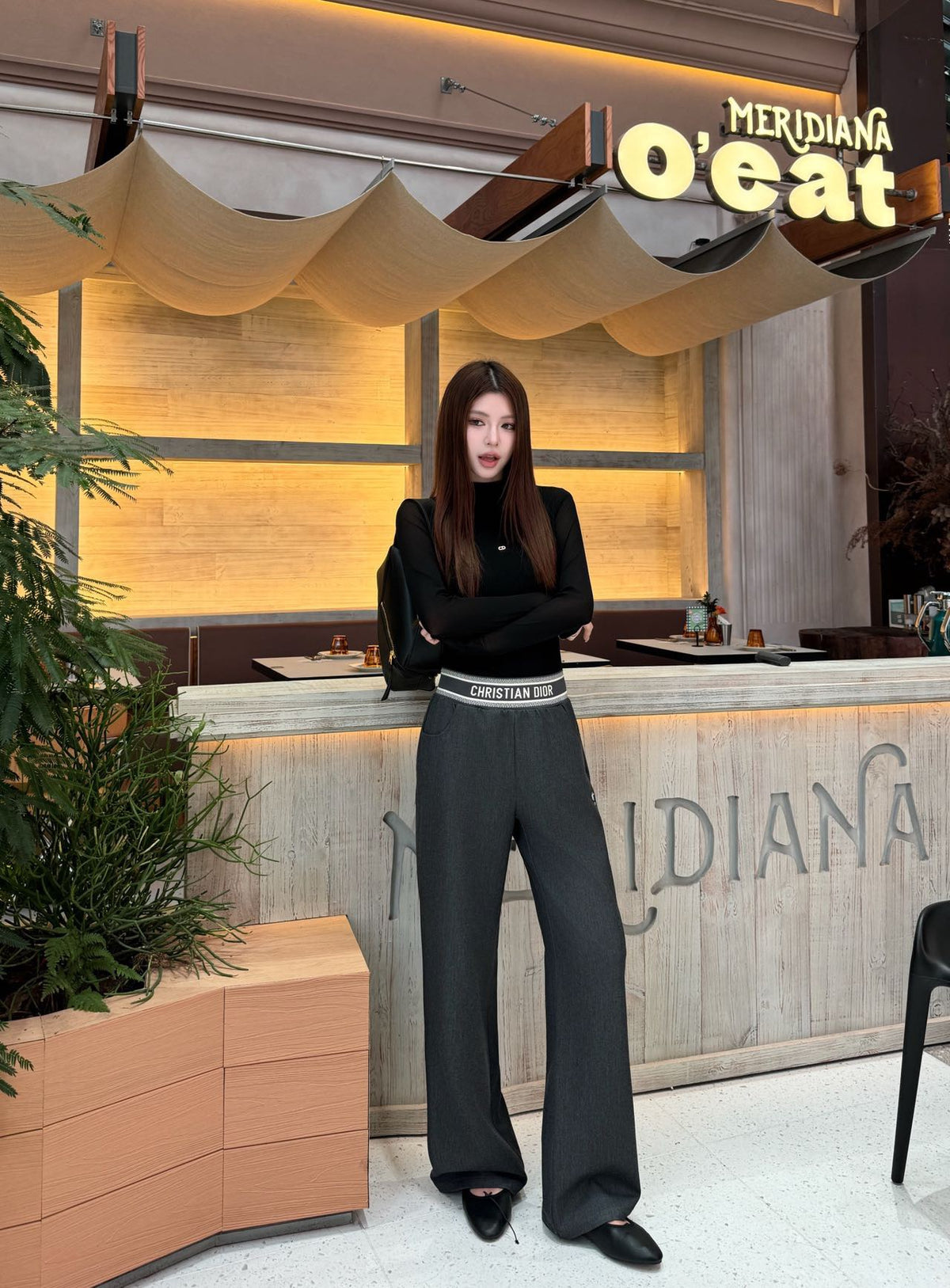 26FW New Wide-Leg Casual Trousers 🩶🖤