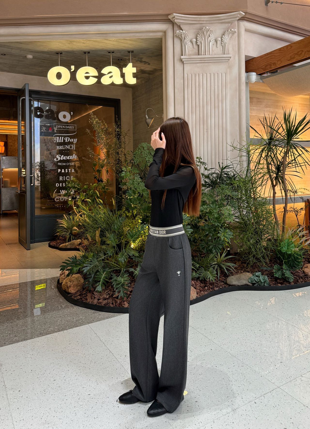26FW New Wide-Leg Casual Trousers 🩶🖤