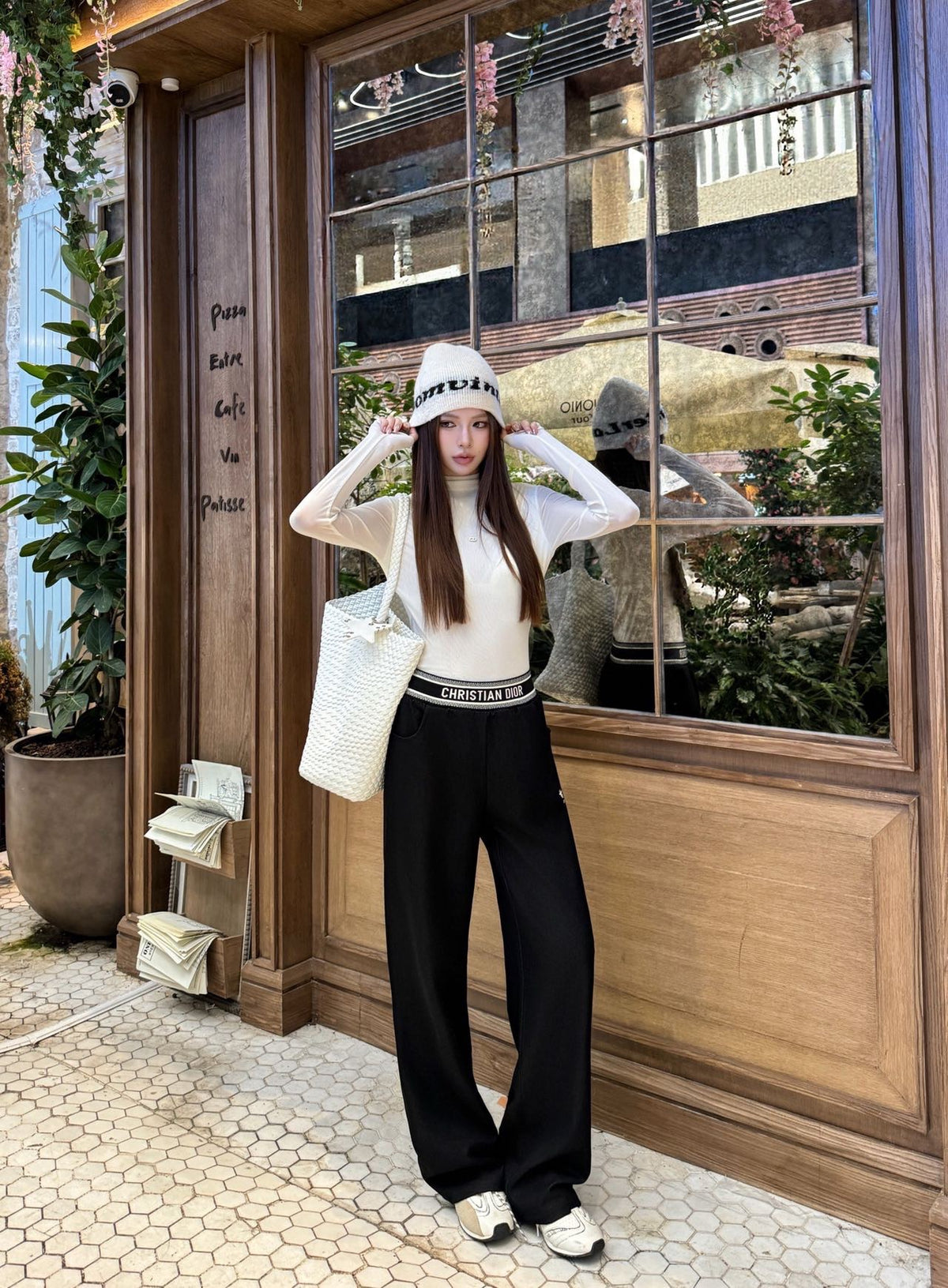 26FW New Wide-Leg Casual Trousers 🩶🖤