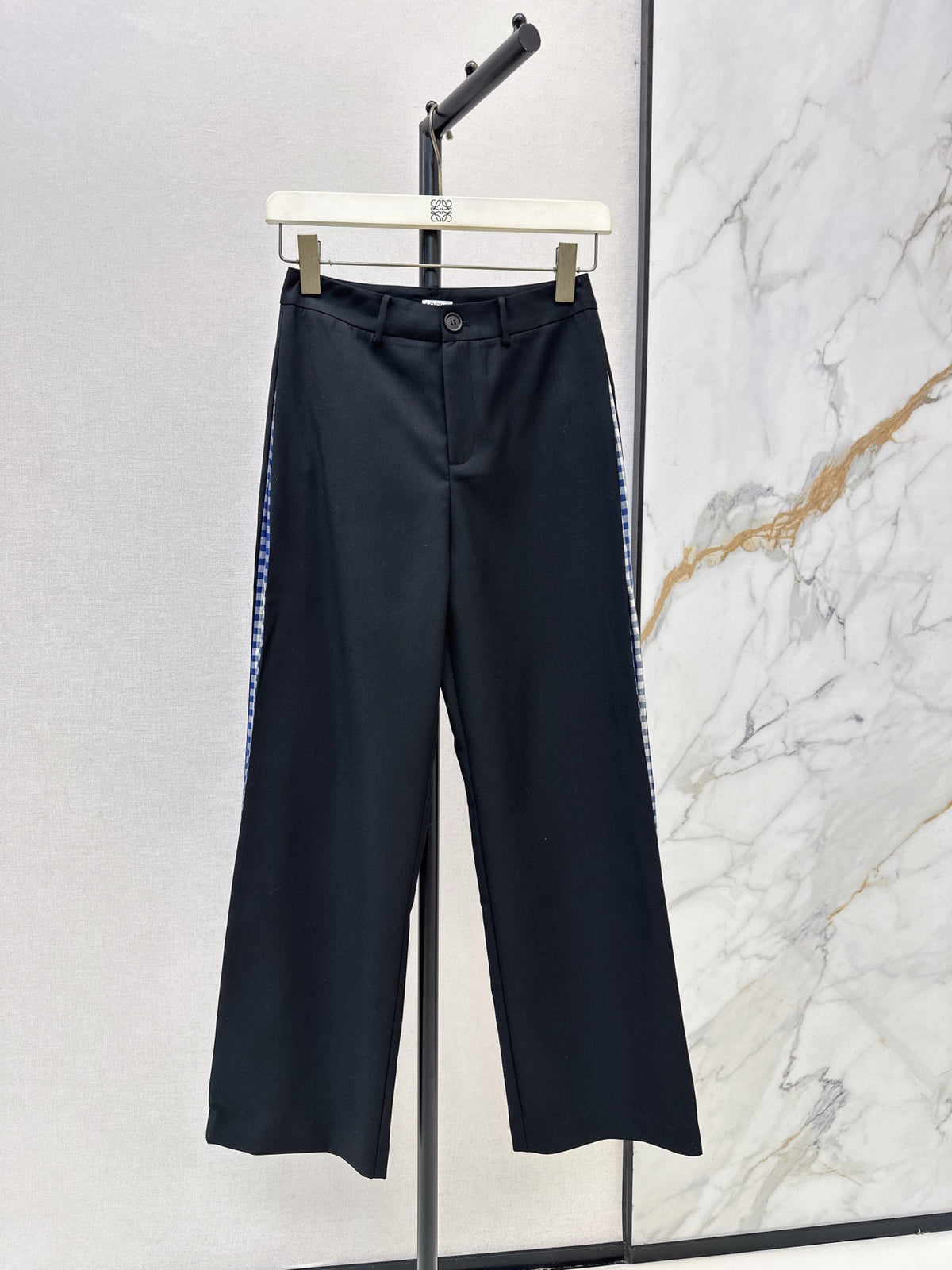 26FW New Plaid-Panel Trousers 🖤