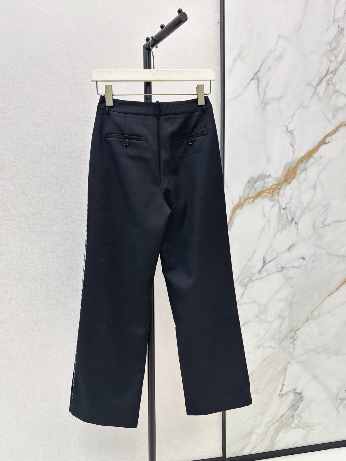 26FW New Plaid-Panel Trousers 🖤