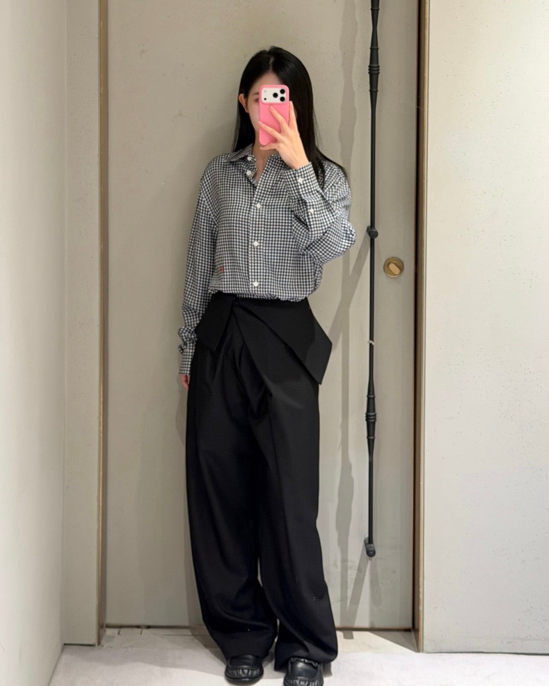 26FW New High-Waisted Wide-Leg Trousers 🤎🖤
