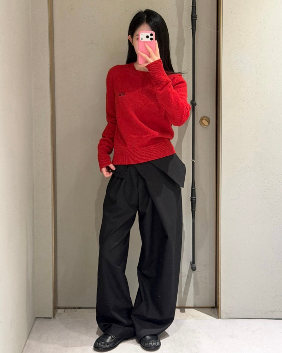26FW New High-Waisted Wide-Leg Trousers 🤎🖤