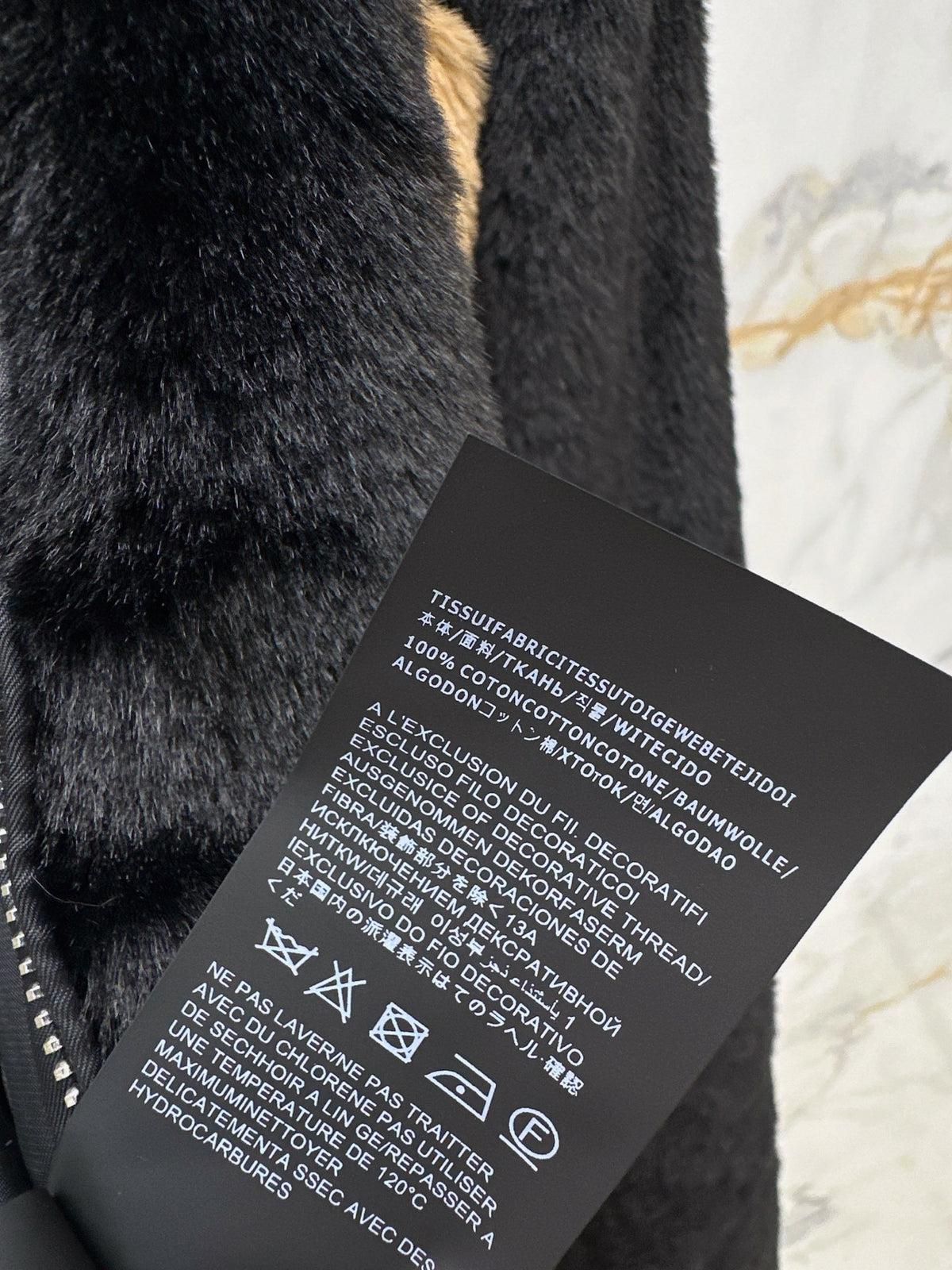 26FW New Faux Fur Stand-Collar Sports Jacket 🤎🖤