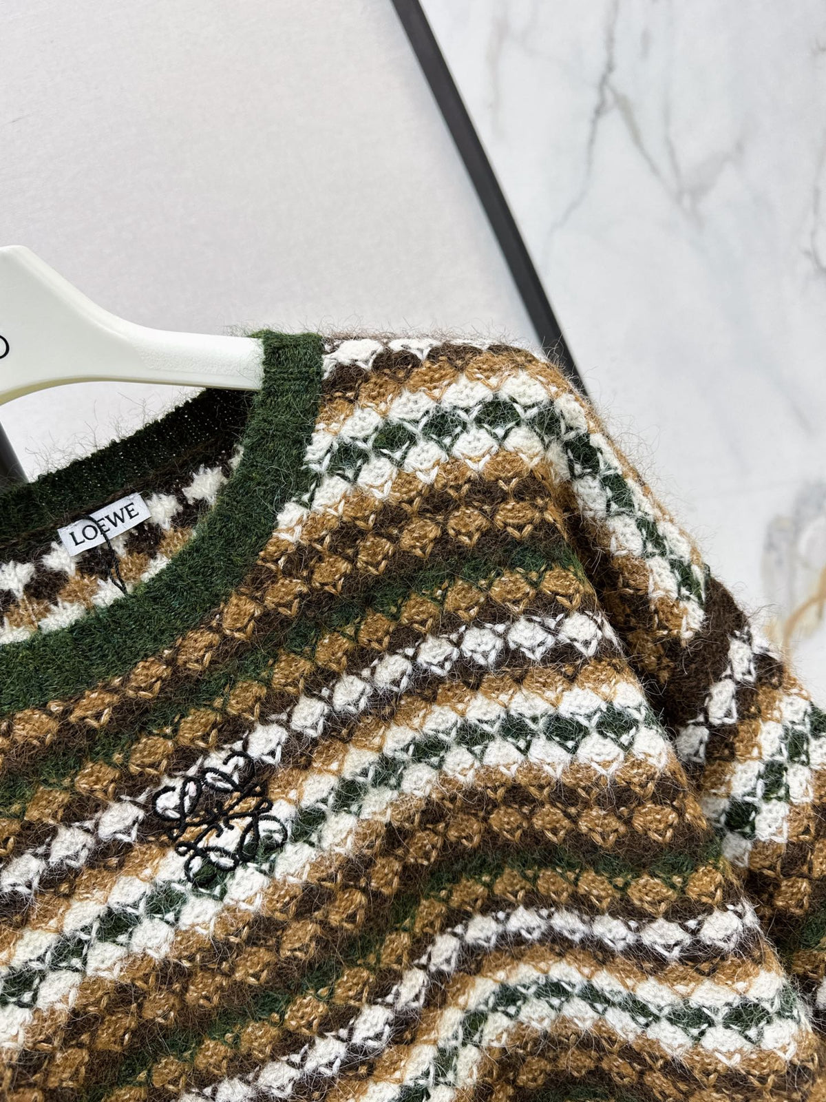 26FW New Striped Crew-Neck Sweater 🩵