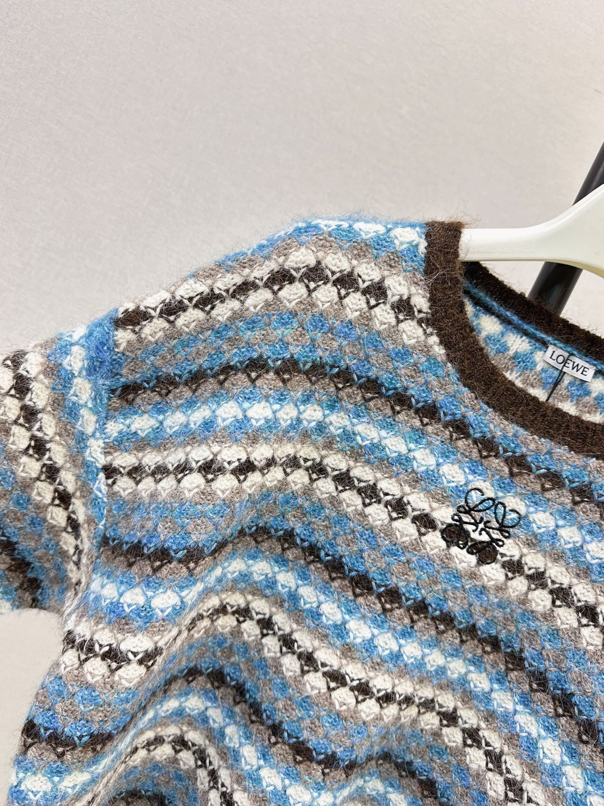 26FW New Striped Crew-Neck Sweater 🩵