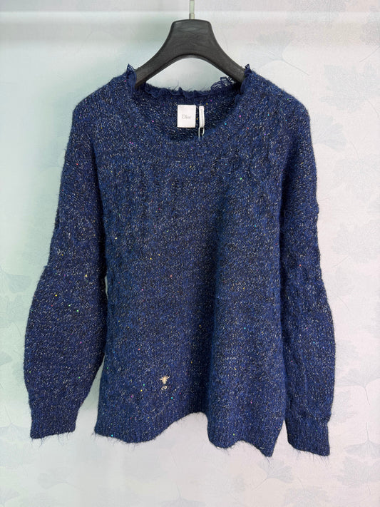 26FW New Cable-Knit Crew-Neck Sweater