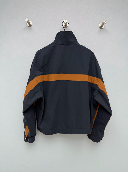 🔥Highest Quality🔥26FW New Navy Color-Block Stand-Collar Sports Jacket 🖤