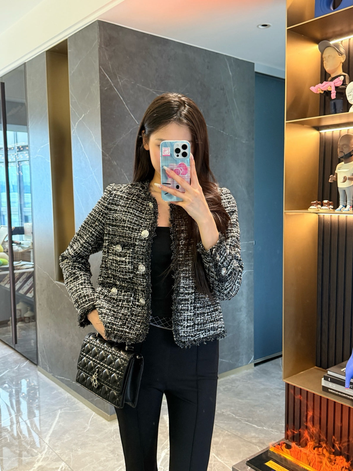❤️‍🔥Limited edition❤️‍🔥26FW New Trimmed Jacket 🖤