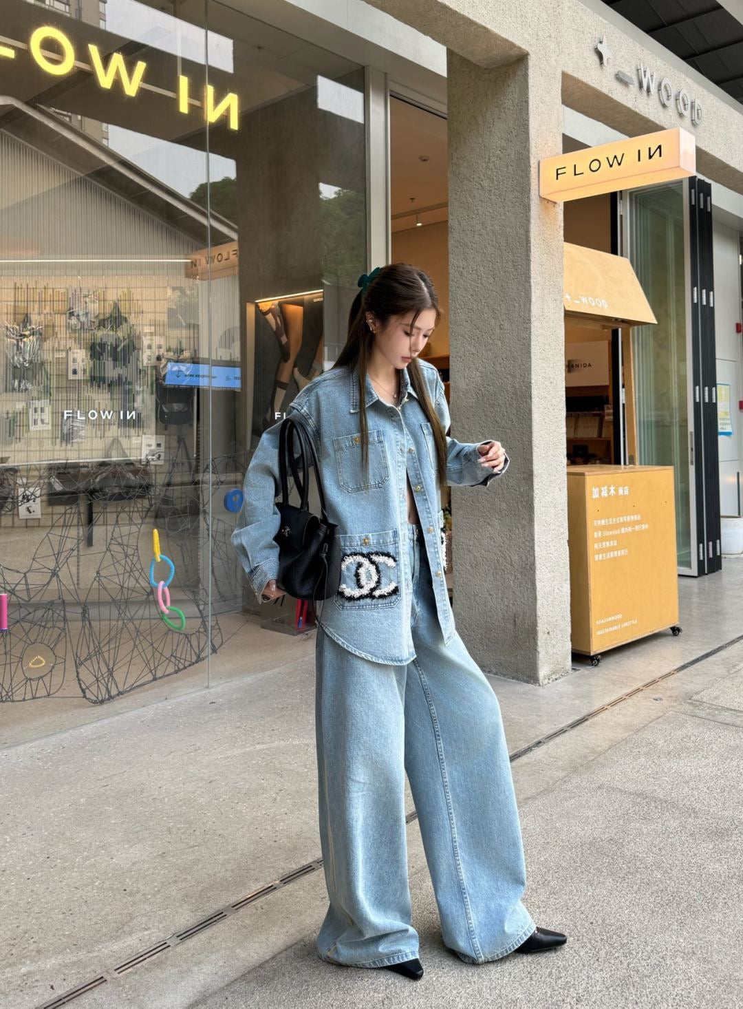 🔥Highest Quality🔥26FW New: Denim Shirt-Collar Jacket 🩵🖤