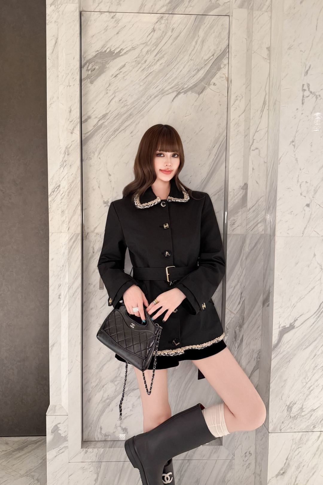 26FW New Mid-Length Trench Coat 🤎🖤