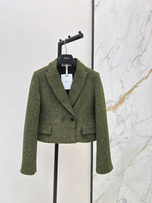 26FW New Cropped Suit Jacket 💚