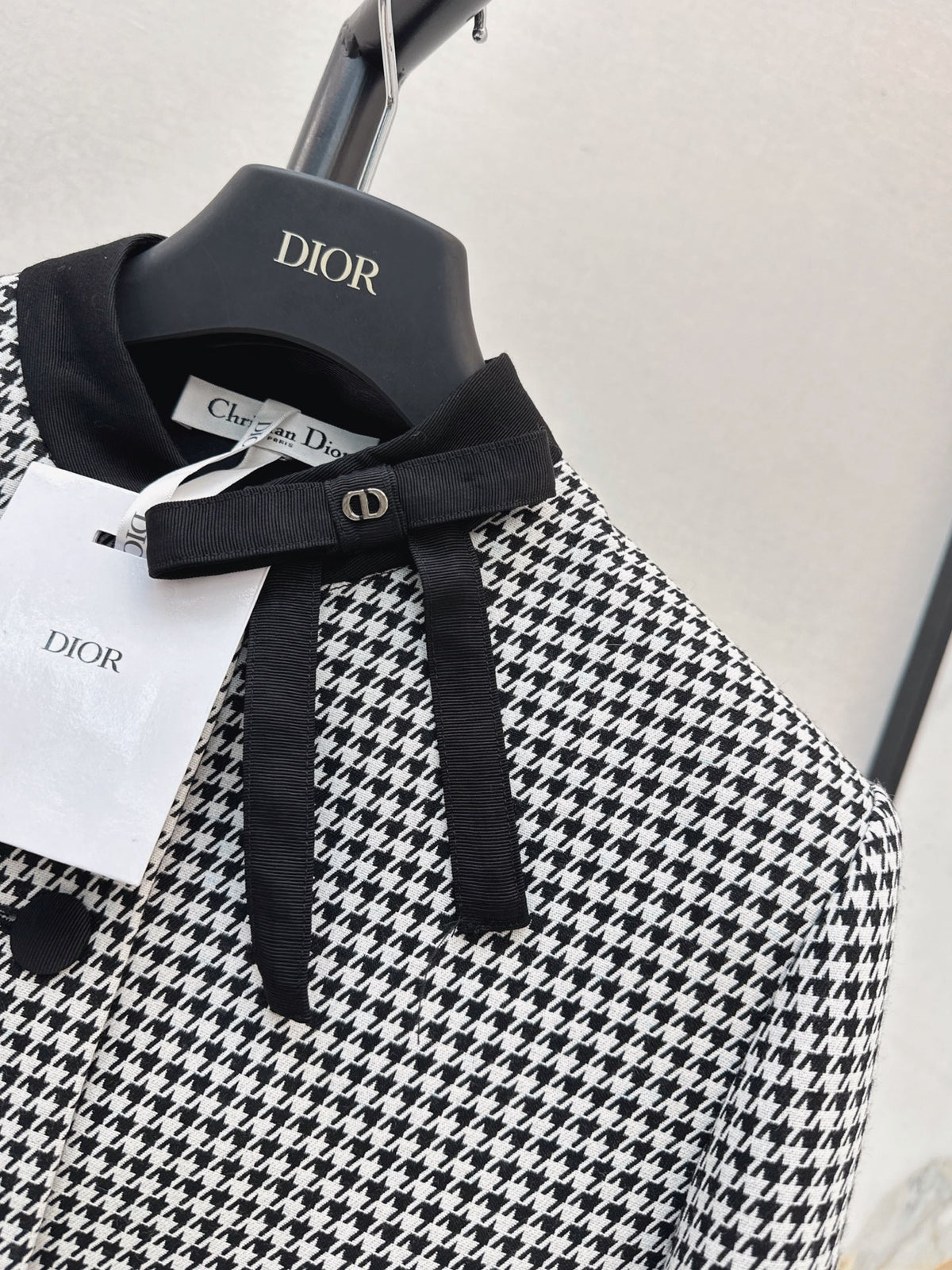 26FW New French-Style Stand-Collar Bow-Detail Jacket 🖤