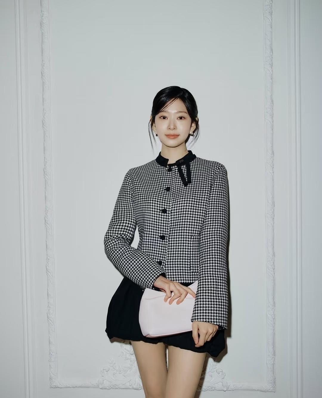 26FW New French-Style Stand-Collar Bow-Detail Jacket 🖤