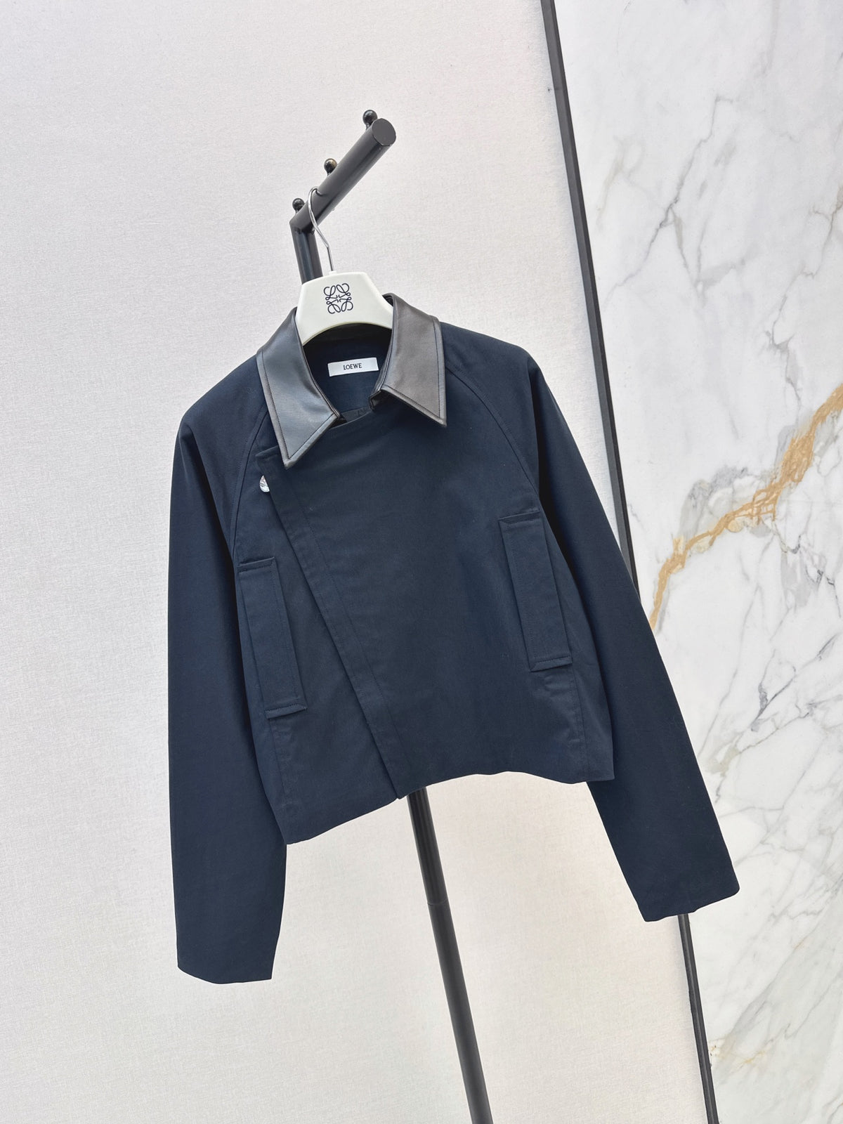 26FW New Color-Block Lapel Jacket 🖤