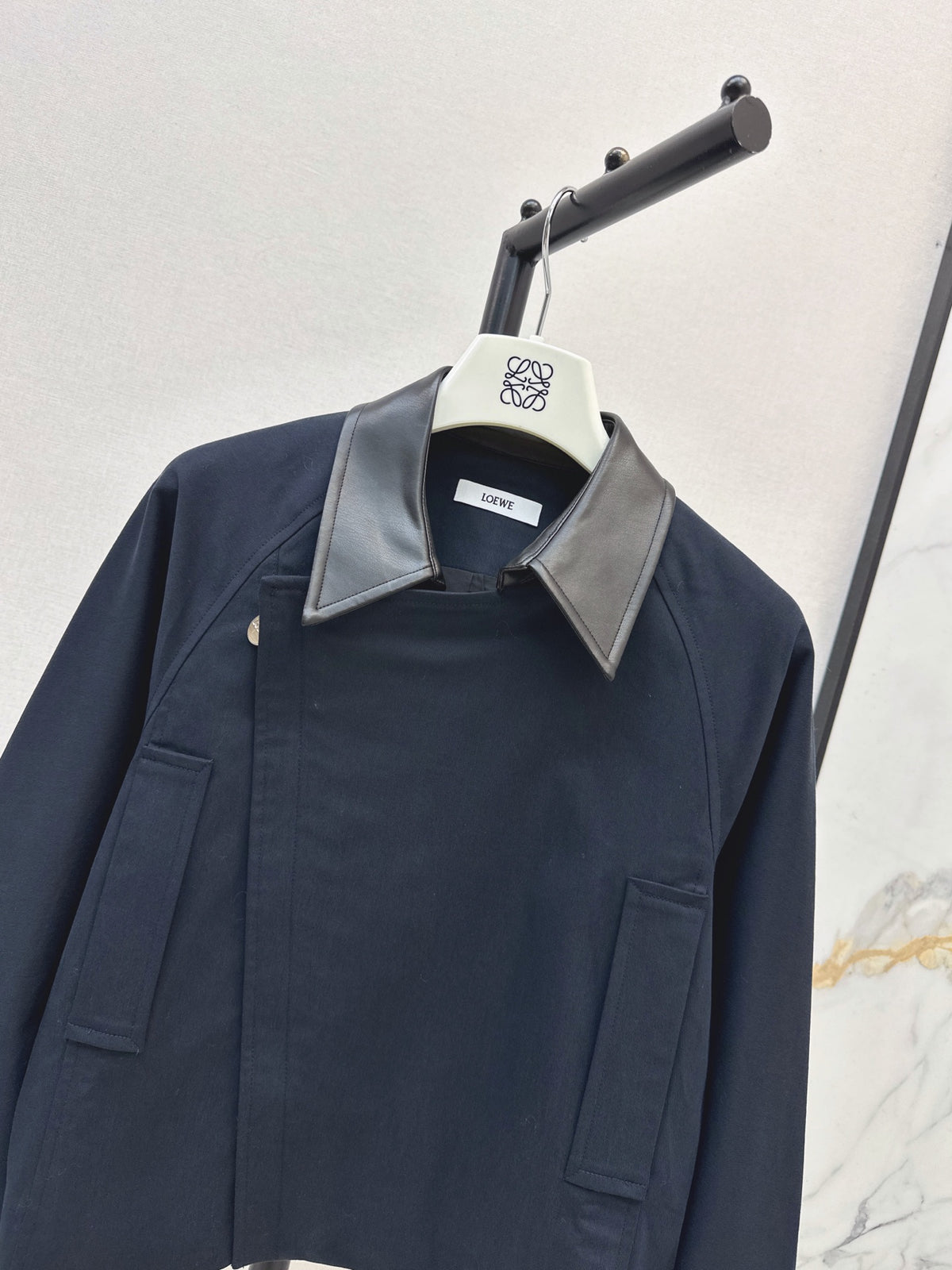 26FW New Color-Block Lapel Jacket 🖤
