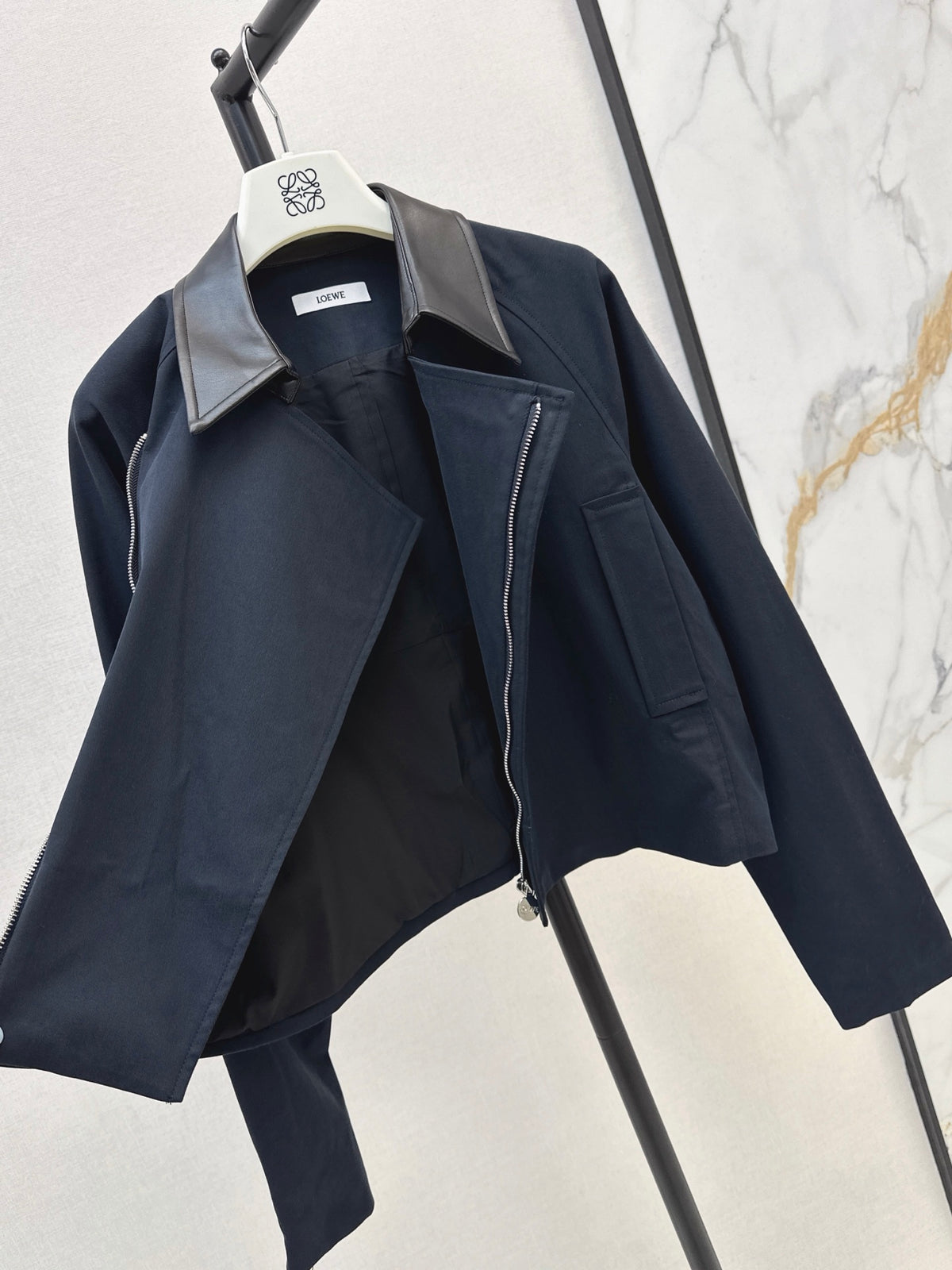 26FW New Color-Block Lapel Jacket 🖤