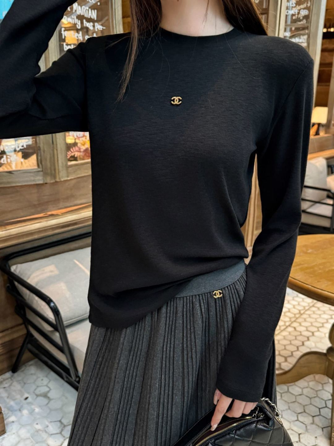 26FW New Minimalist Base-Layer Sweater 🤍🤎🖤