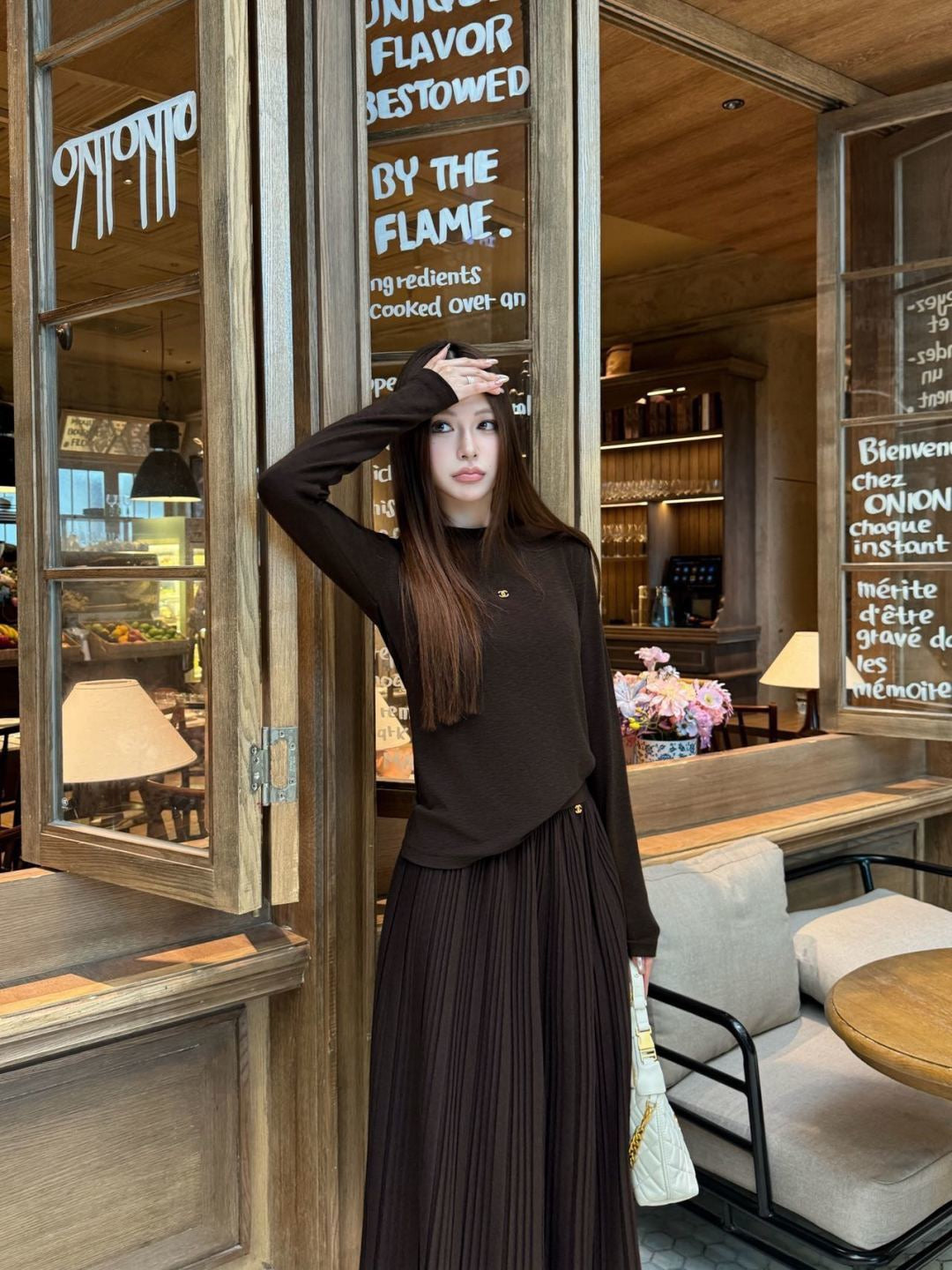 26FW New Pleated Skirt 🤎🩶