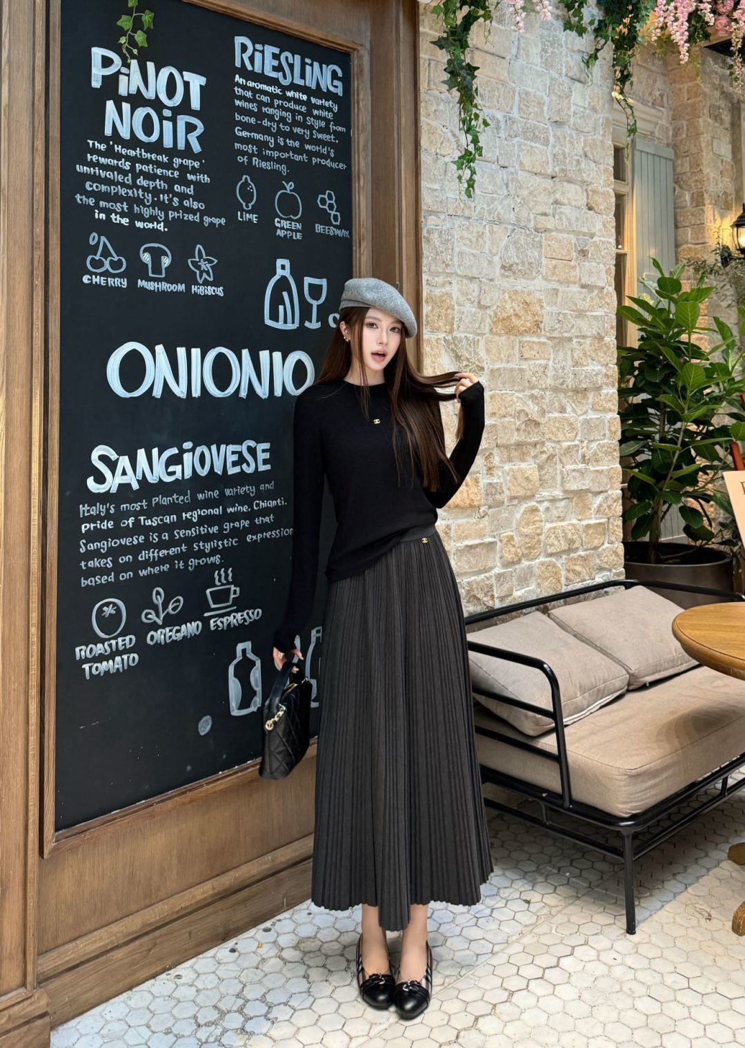 26FW New Pleated Skirt 🤎🩶