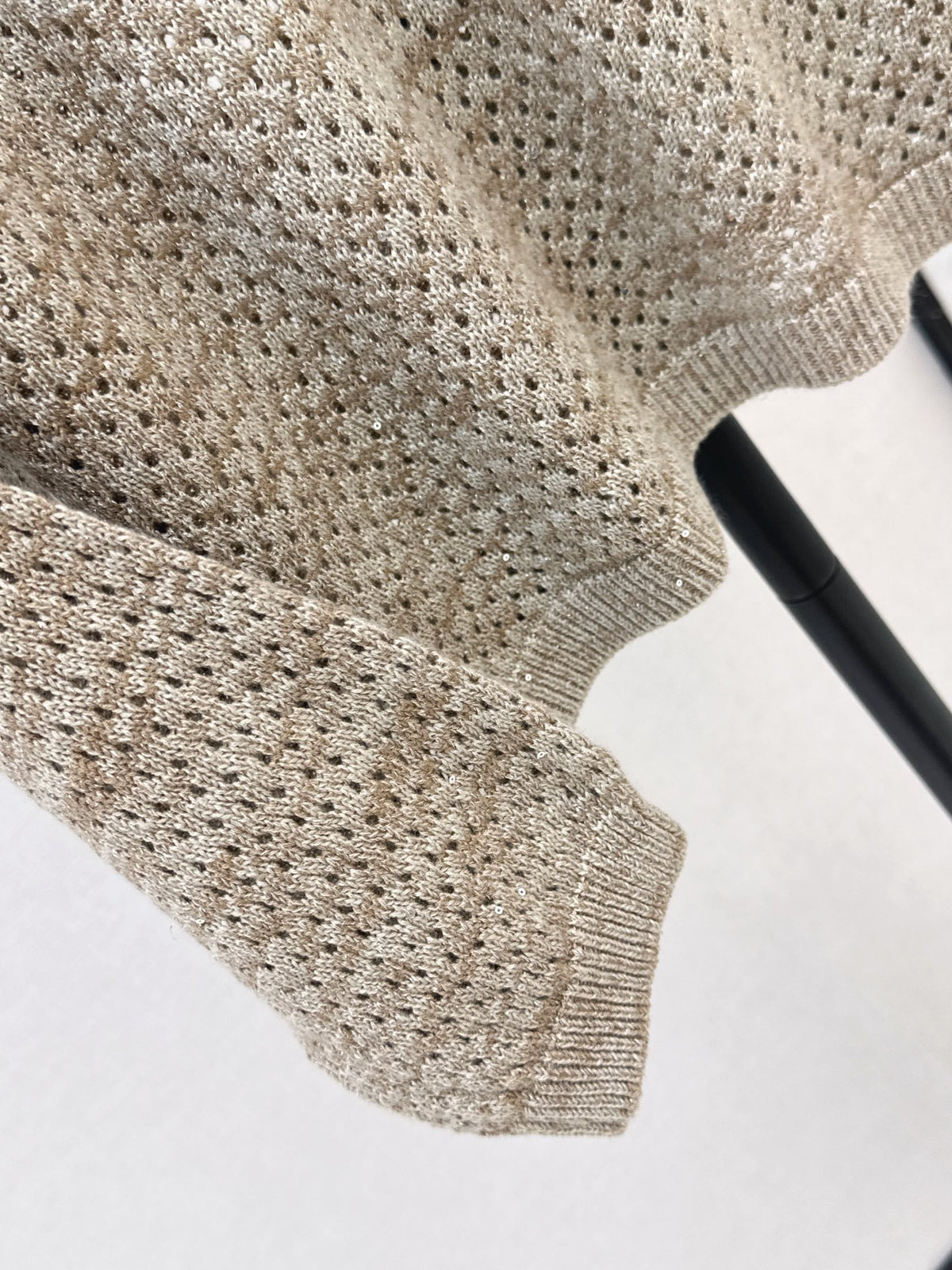 26FW New Collared Cut-out Knit Top 🩶🤎