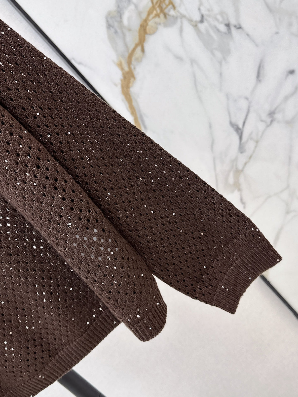 26FW New Collared Cut-out Knit Top 🩶🤎