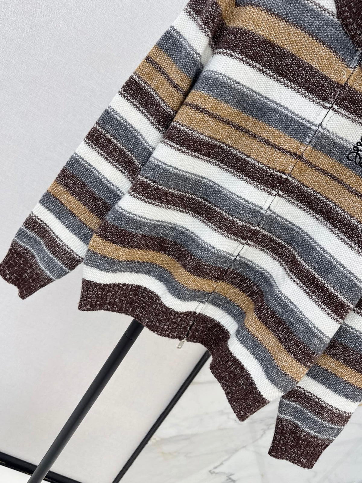 26FW New Color-Block Striped Cardigan 🤍