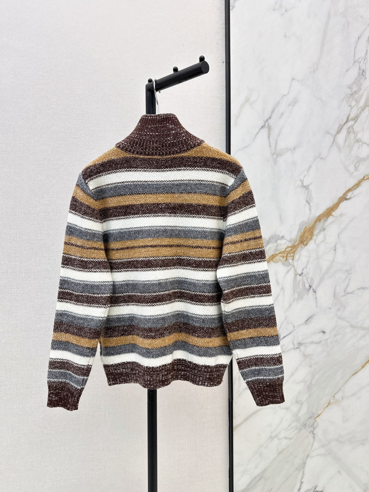 26FW New Color-Block Striped Cardigan 🤍