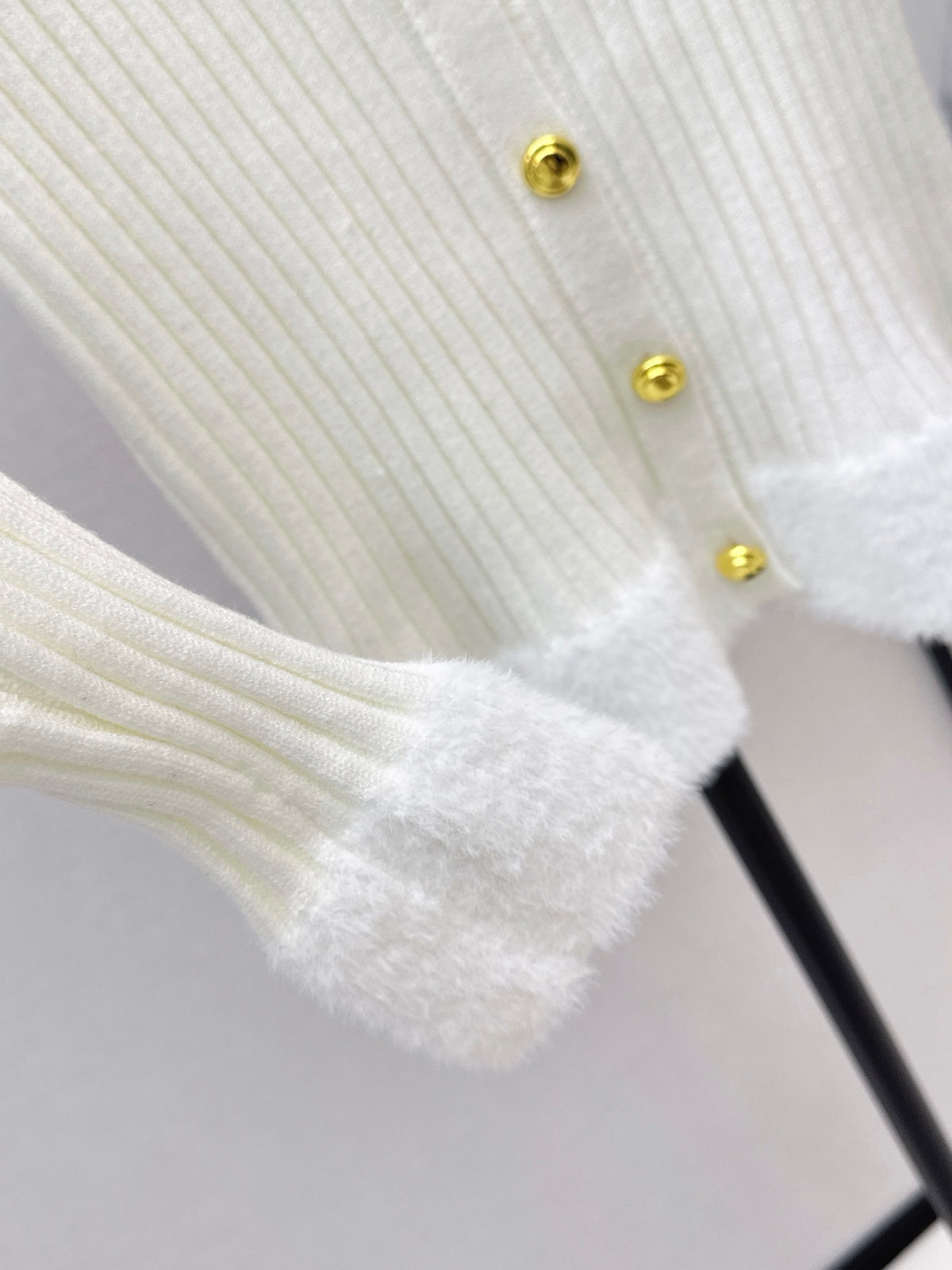 26FW New Color-Block Lapel Knit Cardigan 🤍