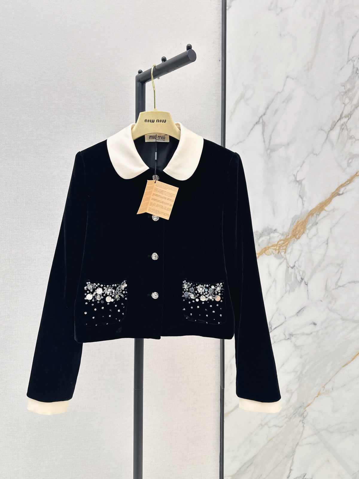 26FW New Velvet Jacket ❤️🖤