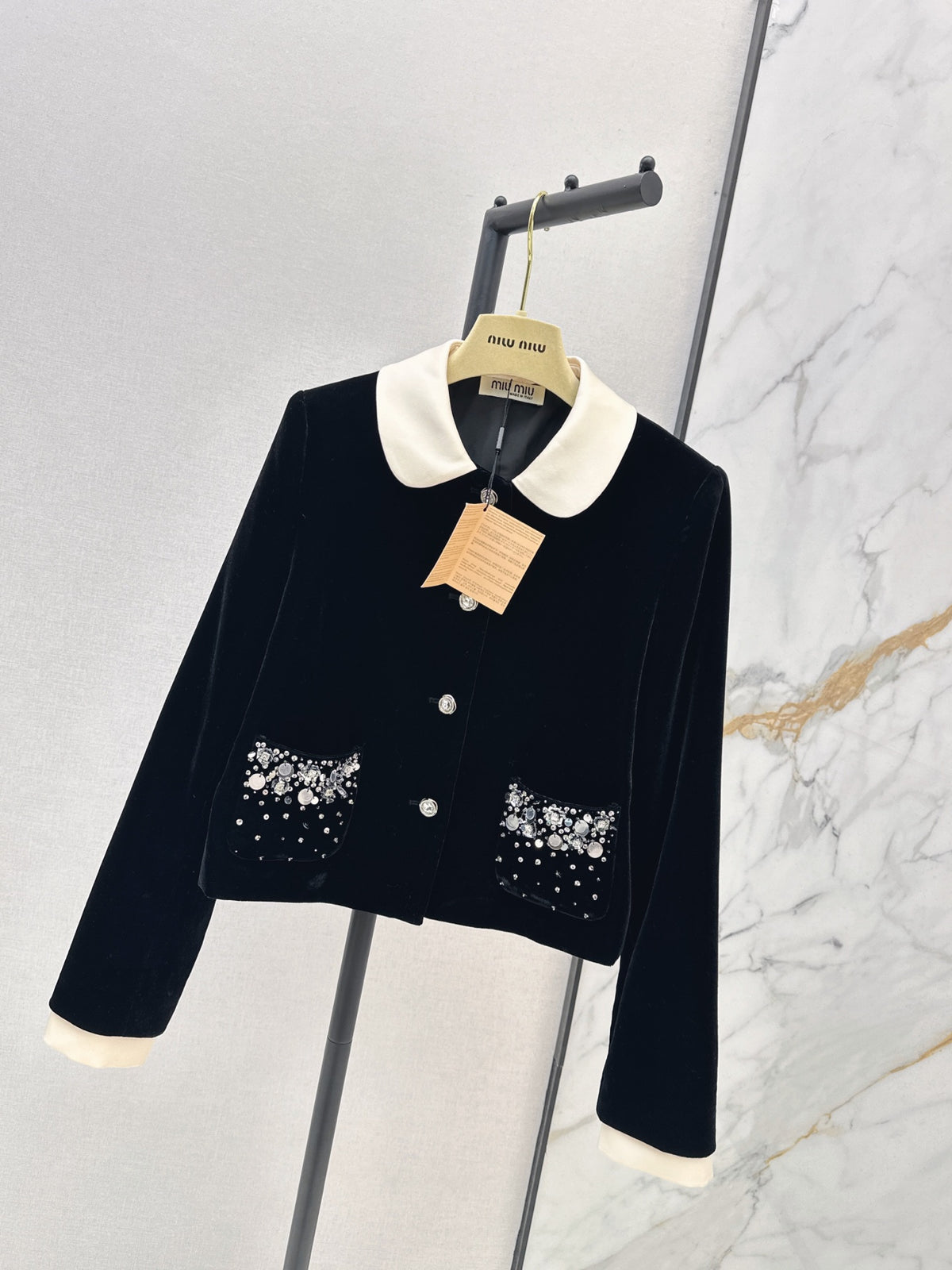26FW New Velvet Jacket ❤️🖤
