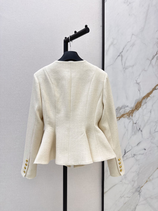 26FW New Ruffle-Hem Jacket 🤍