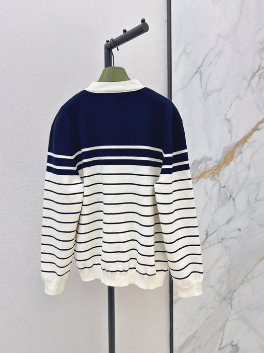 26FW New V-Neck Striped Knit Cardigan 🤍