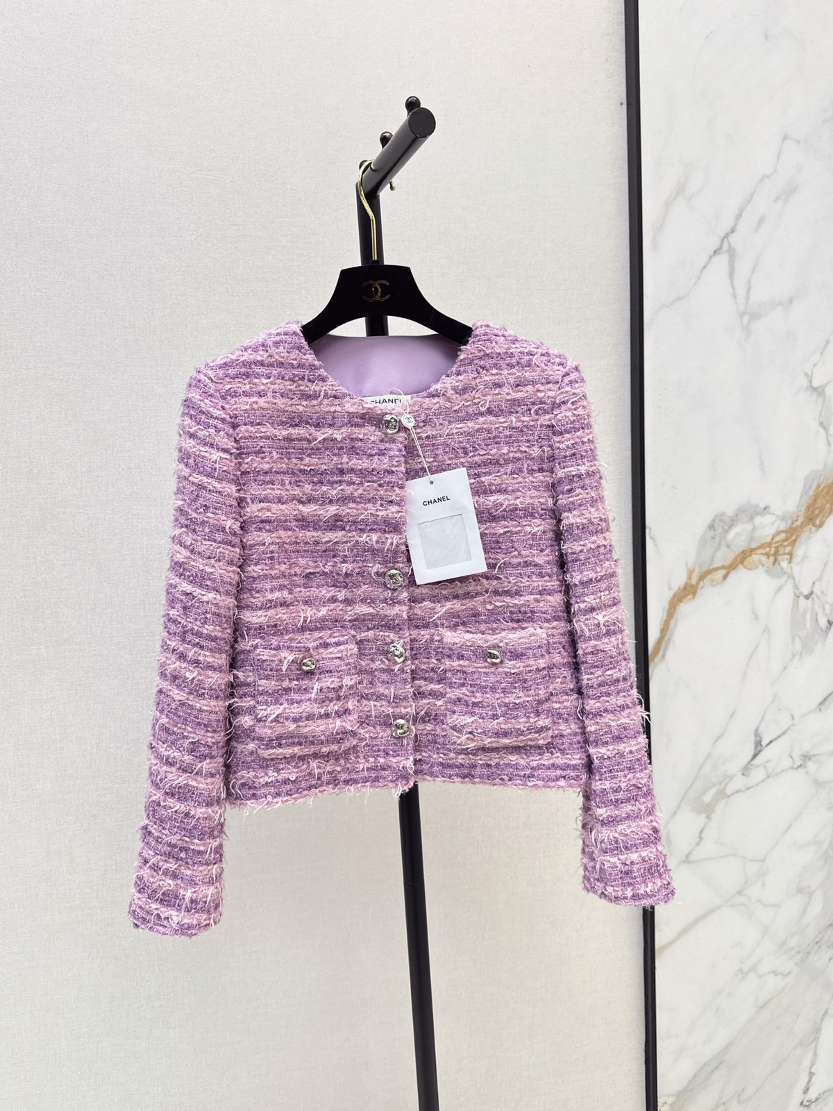 26FW New Crew-Neck Knit Jacket 💜