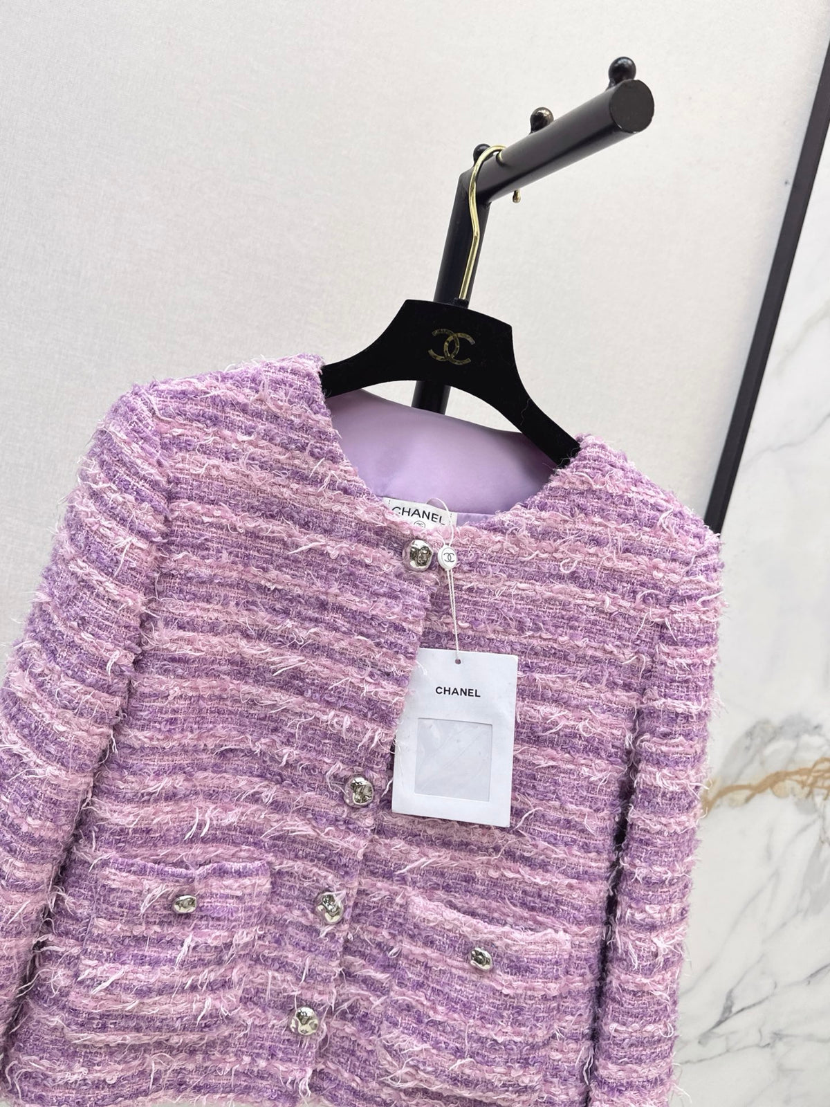 26FW New Crew-Neck Knit Jacket 💜