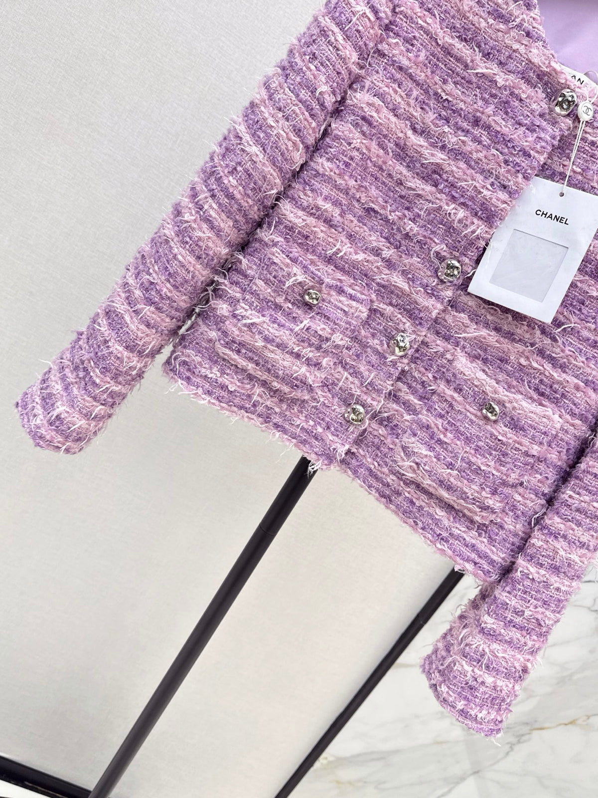 26FW New Crew-Neck Knit Jacket 💜