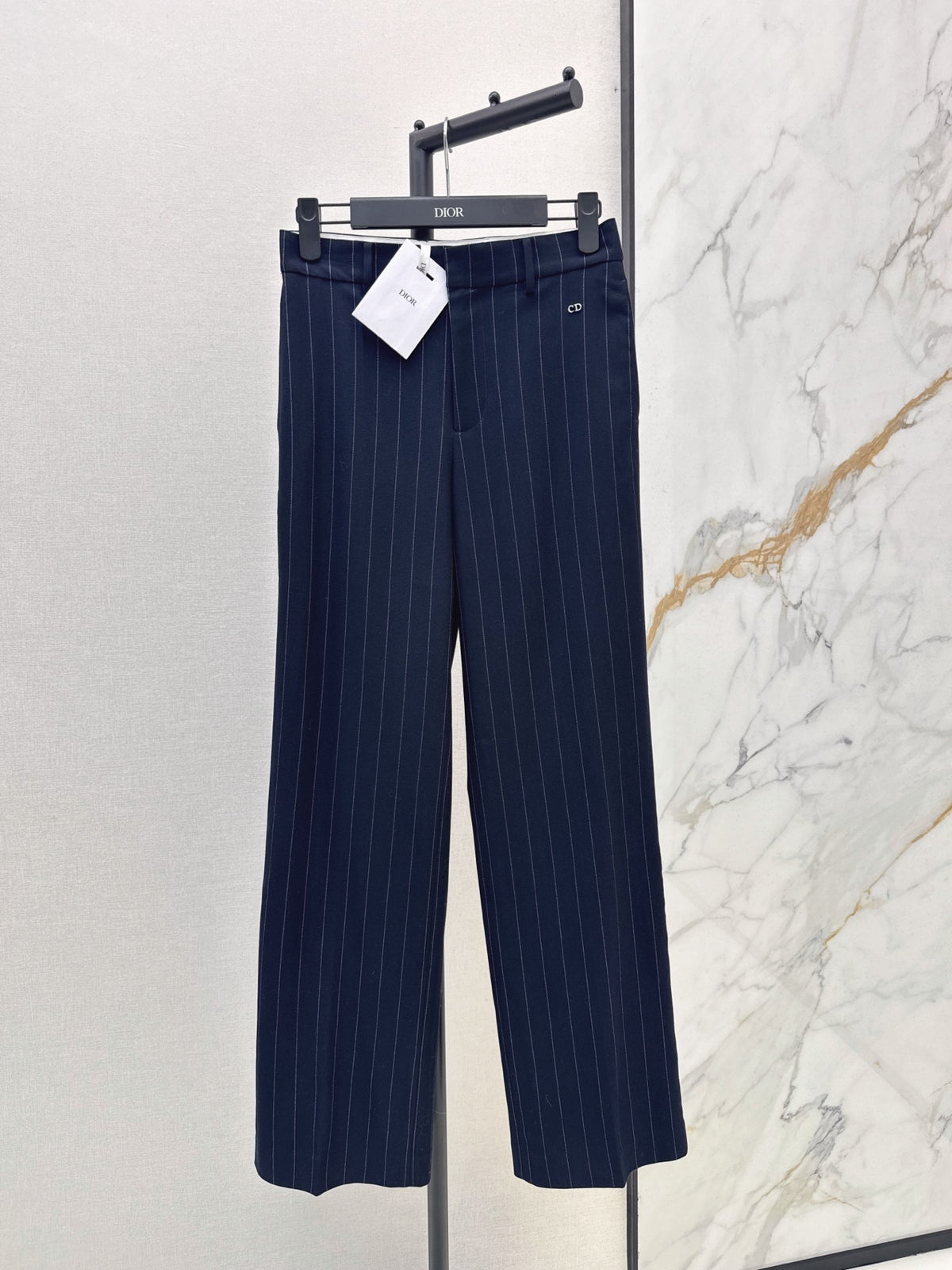 26FW New Striped High-Waisted Trousers 🖤