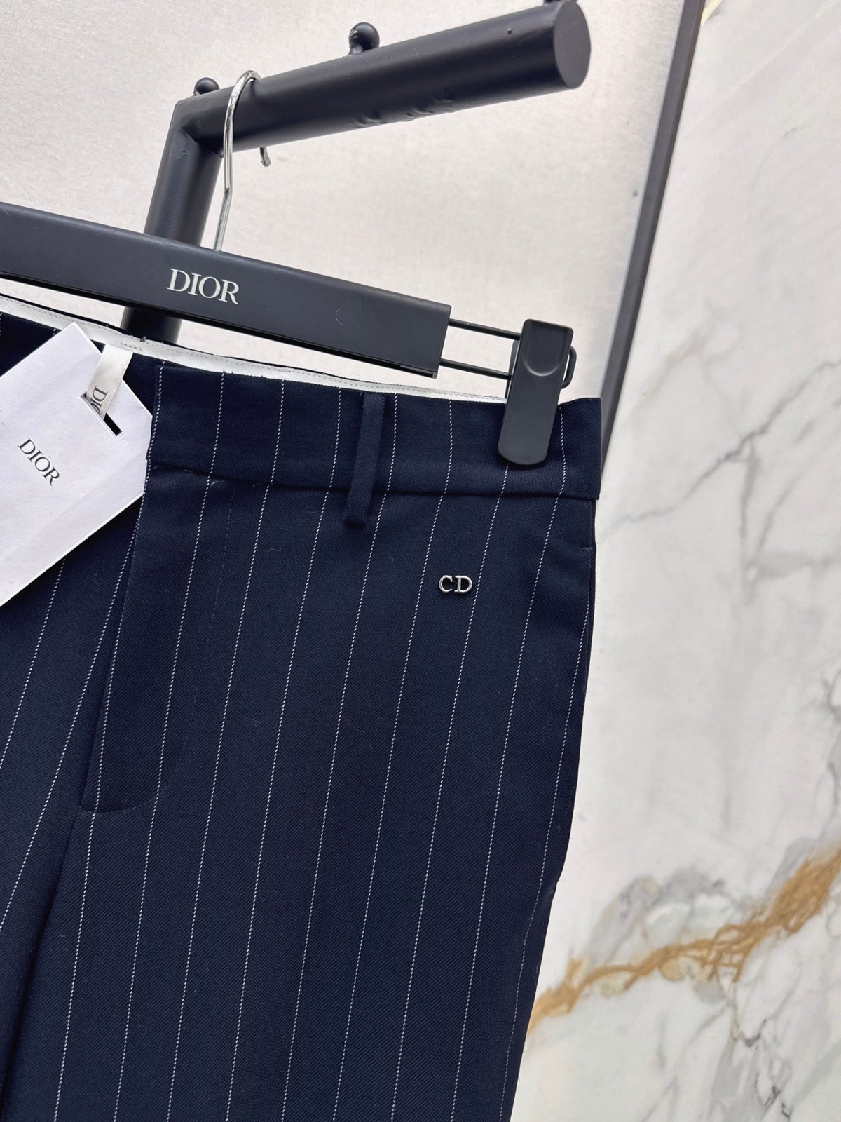 26FW New Striped High-Waisted Trousers 🖤