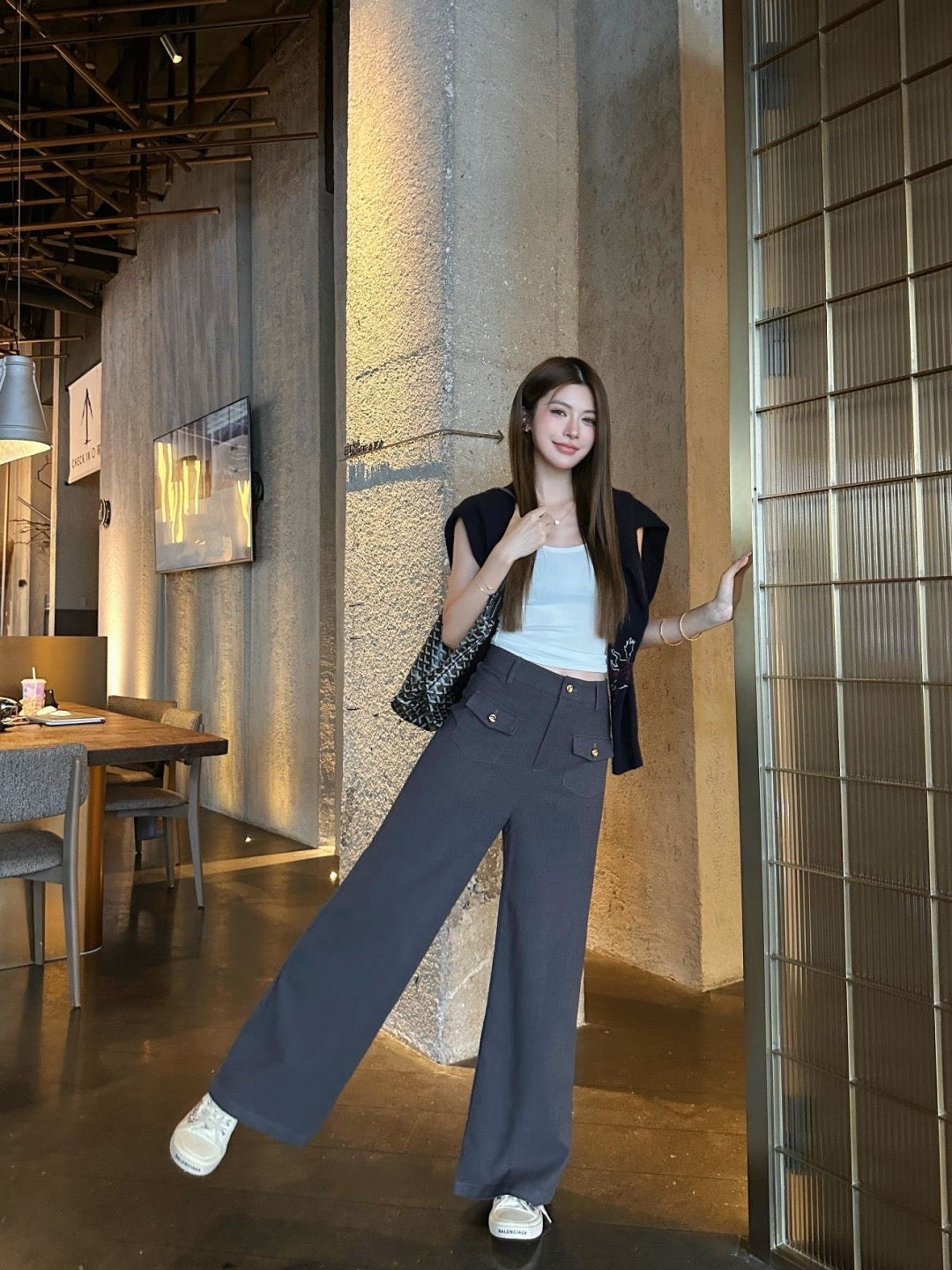 26FW New Straight-Leg Trousers 🩶🖤