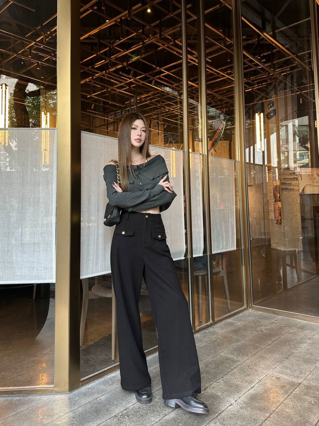26FW New Straight-Leg Trousers 🩶🖤