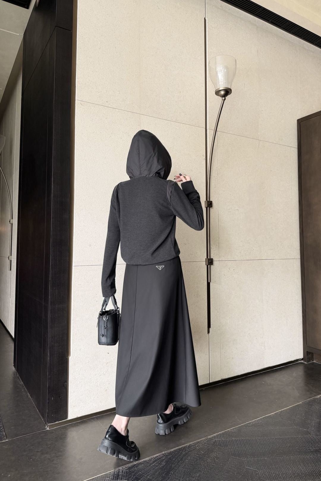 26FW New Umbrella-Style Skirt 🩶🖤