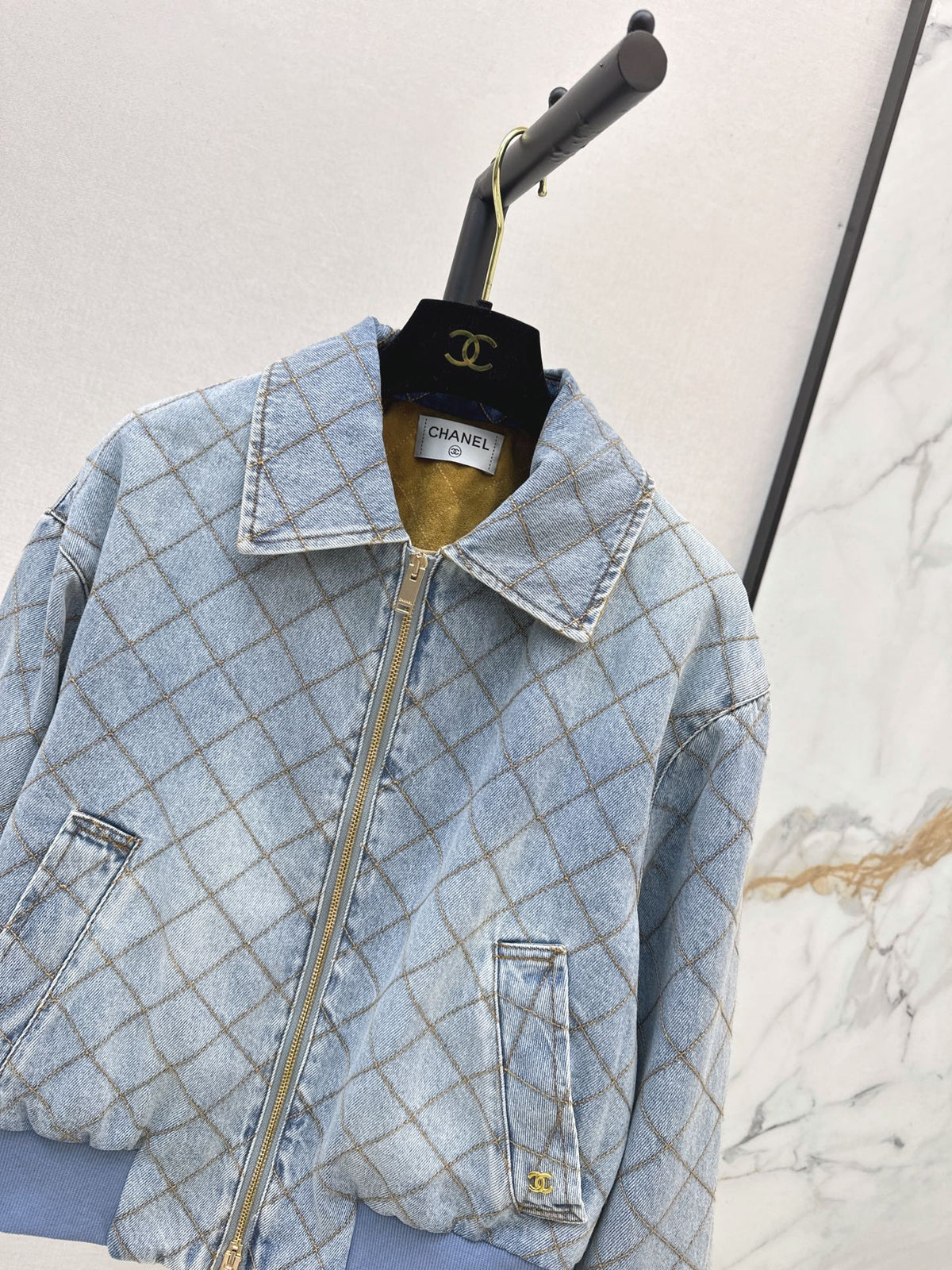 26FW New Quilted Denim Jacket 🩵