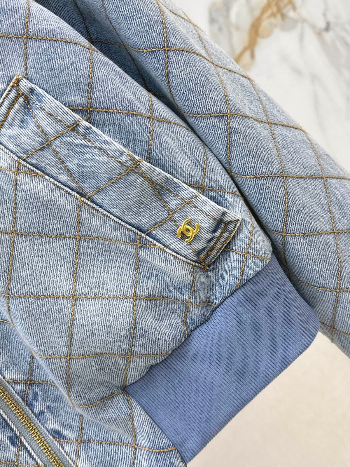 26FW New Quilted Denim Jacket 🩵