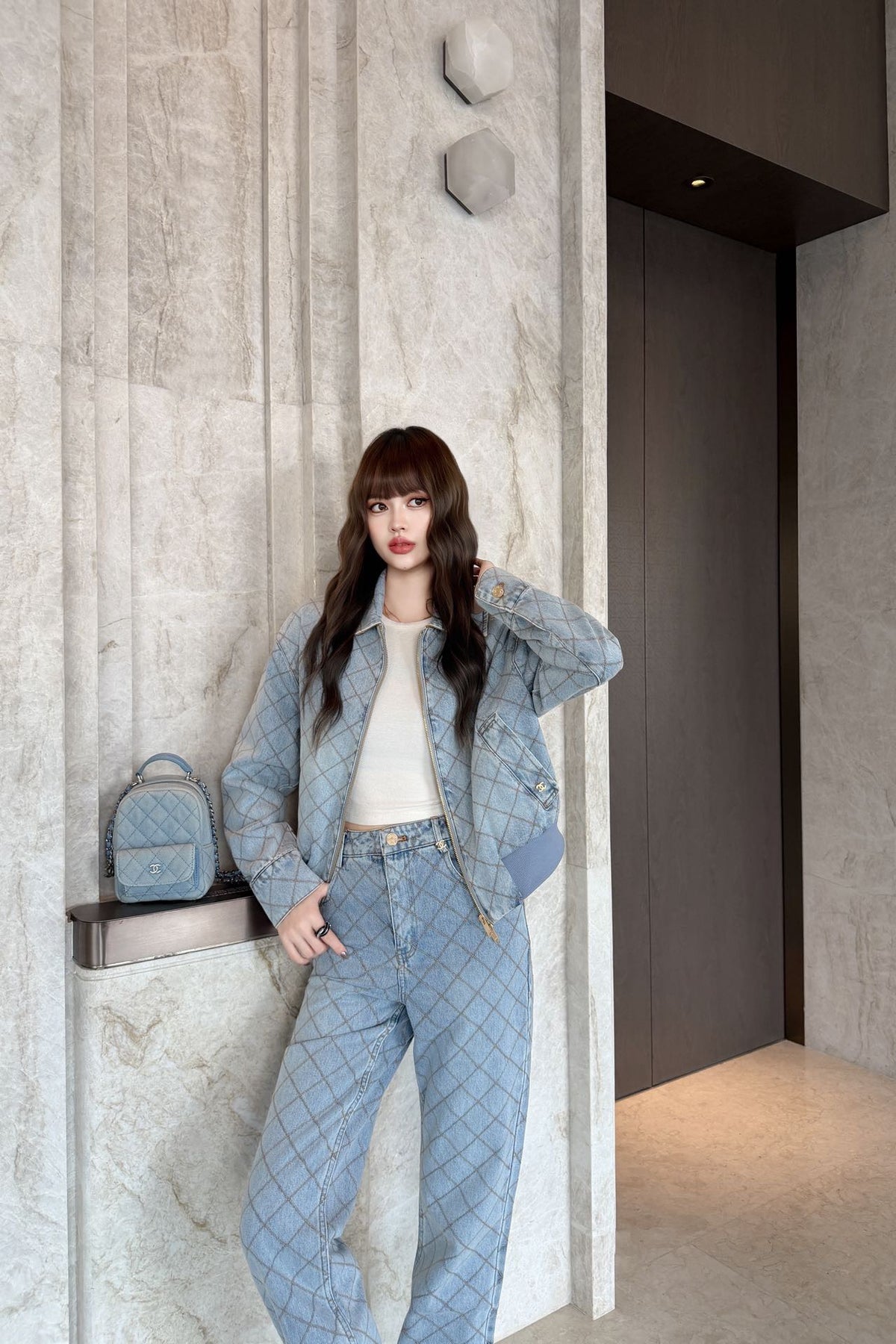 26FW New Quilted Denim Jacket 🩵