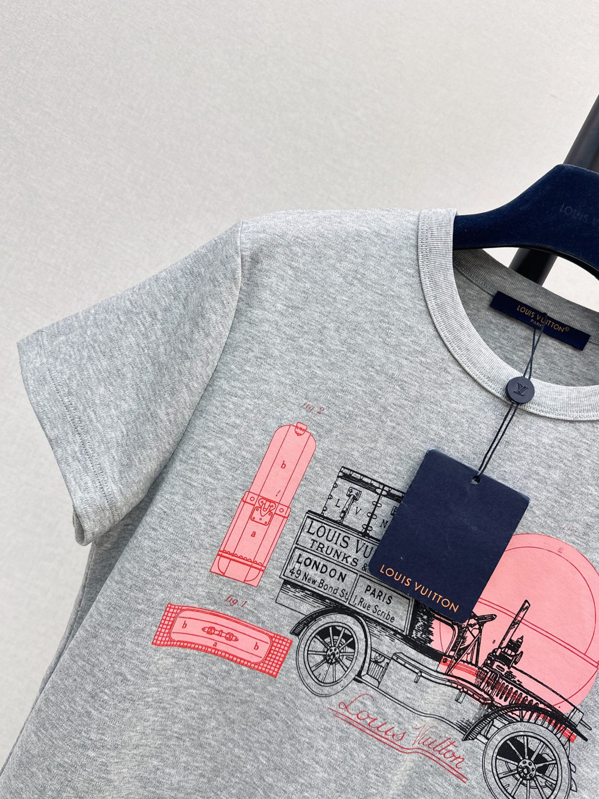 26FW New Grey Graphic Short-Sleeve T-Shirt 🩶