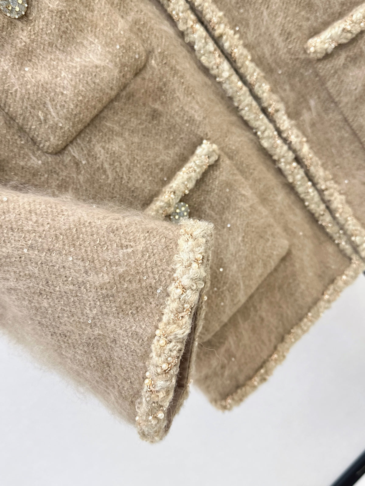 🔥Highest Quality🔥26FW New Cashmere-Trimmed Coat 🤎