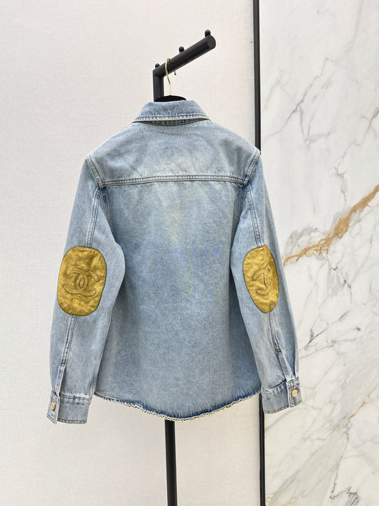 🔥Highest Quality🔥26FW New Collared Suede-Paneled Shirt Jacket 🩵
